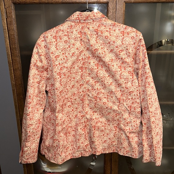 Eddie Bauer Floral Button-Down Jacket - Picture 5 of 6